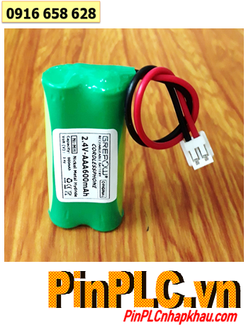 Pin sạc 2.4v-AAA600mAh, Pin sạc NiMh 2.4v-AAA600mAh; Pin sạc chất lượng cao GREPOW 2.4v-AAA600mAh